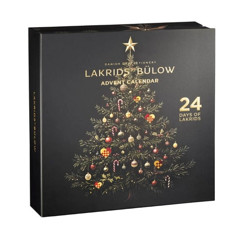 Lakrids by Bülow julekalender 2025 24 days of lakrids advent calendar køb lakridskalender