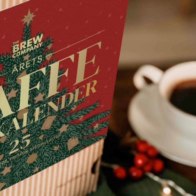 the brew company kaffe julekalender 2025 kaffekalender gourmet 