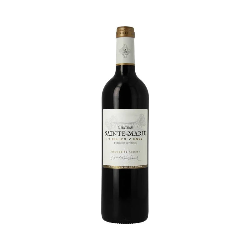 chateau sainte marie 2022 bordeaux vin
