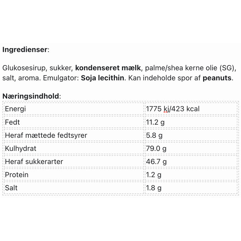 Karamelleriet - Flødekarameller, little one