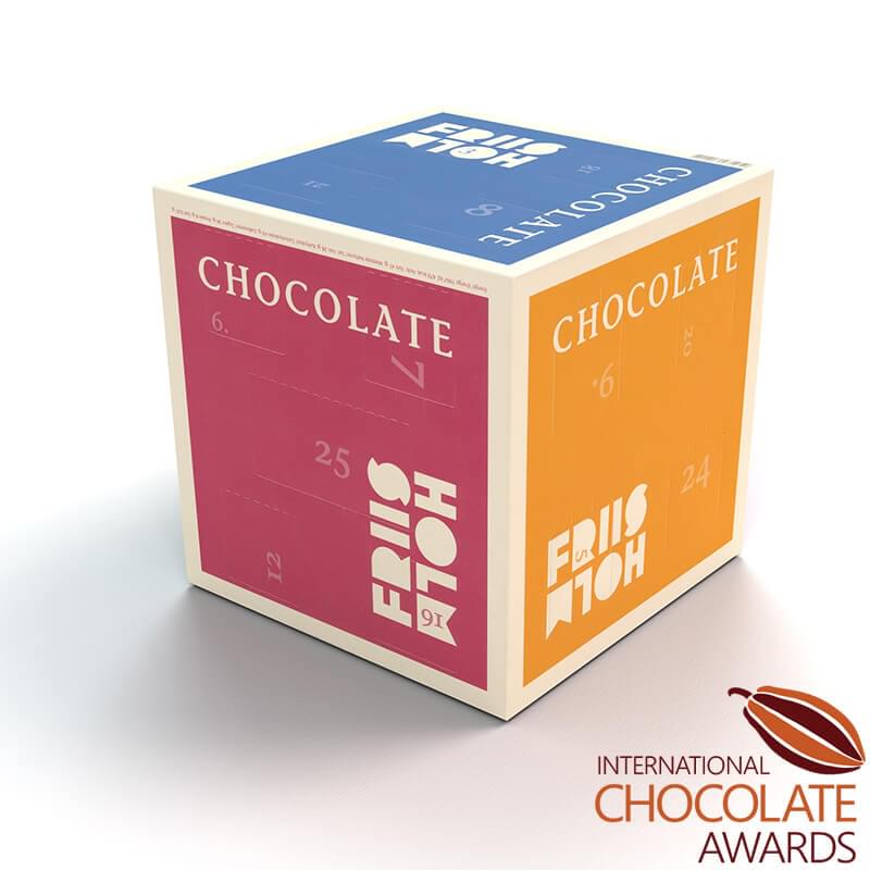 friis holm chokolade julekalender 2024 gourmet verdensmester chocolate