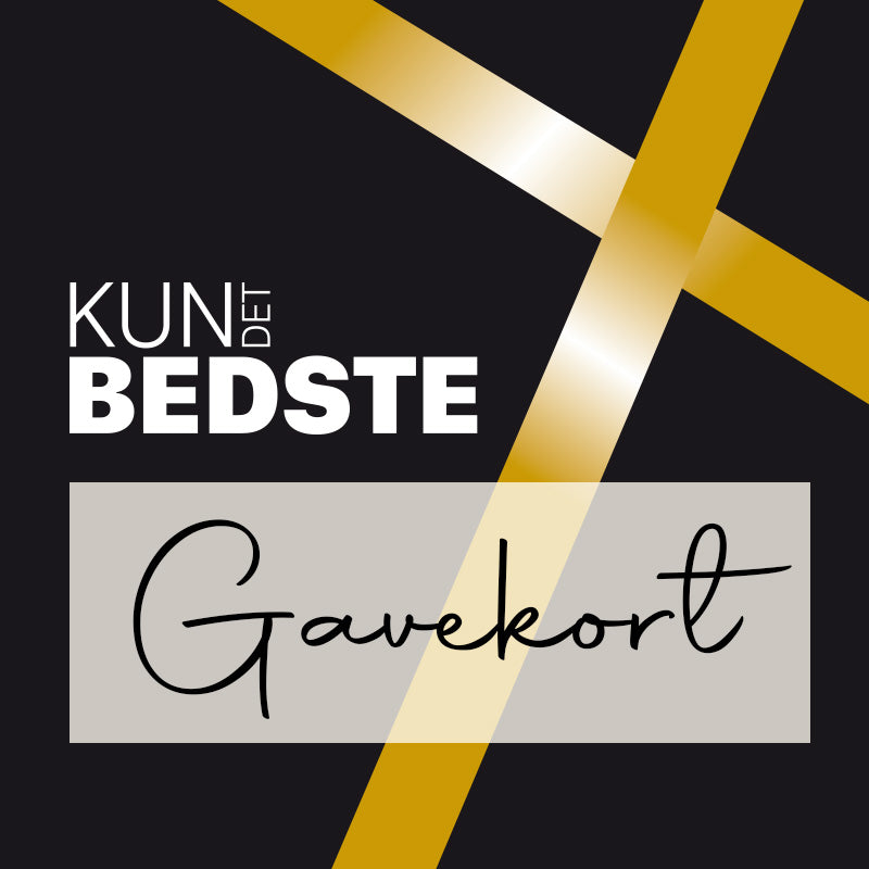 Kun Det Bedste - Gavekort
