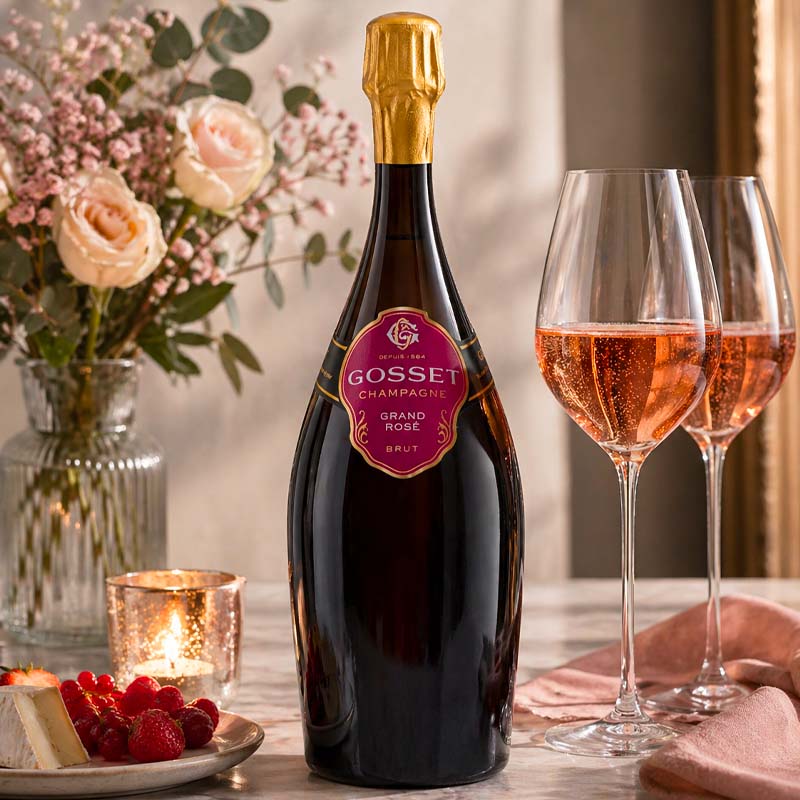 grand rose gosset champagne
