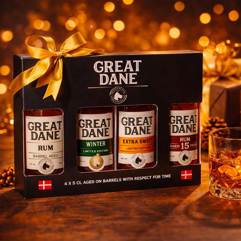 great dane små flasker
