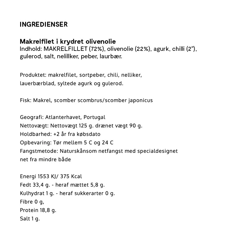 GRØNDALS - Smagskasse med fisk