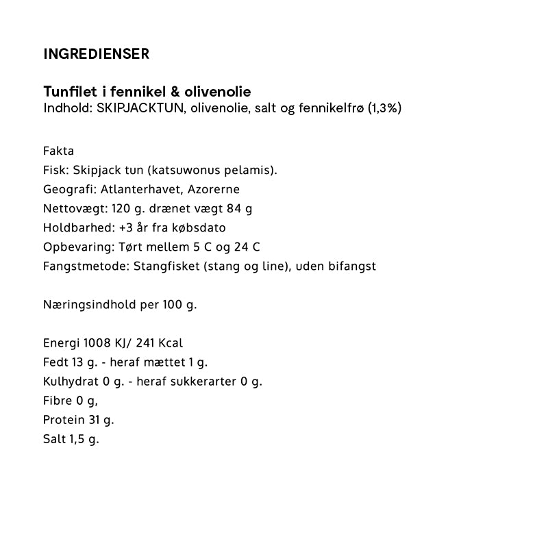 GRØNDALS - Smagskasse med fisk
