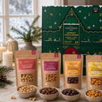 GuruSnack Gourmet Julekalender – økologisk julekalender med nødder, lakrids og chokolade