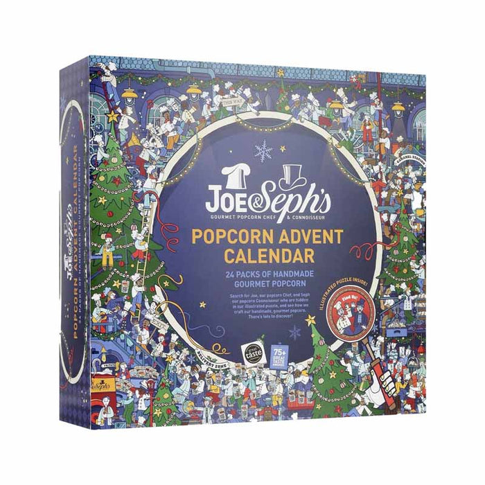 Joe & Seph popcorn julekalender 2024 advent