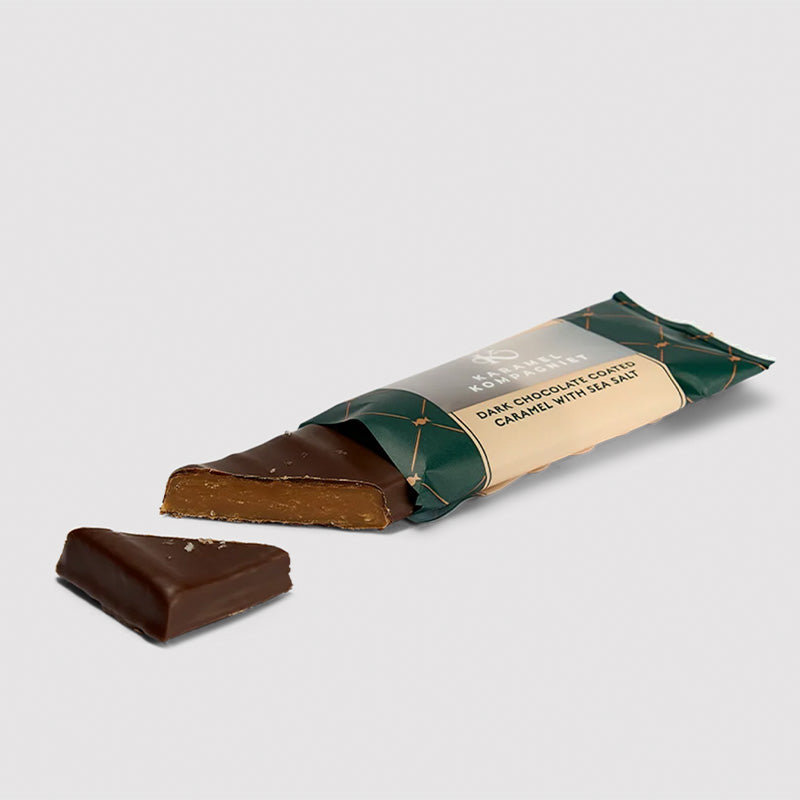 Karamel Kompagniet - Karmelbar med chokolade & sydesalt