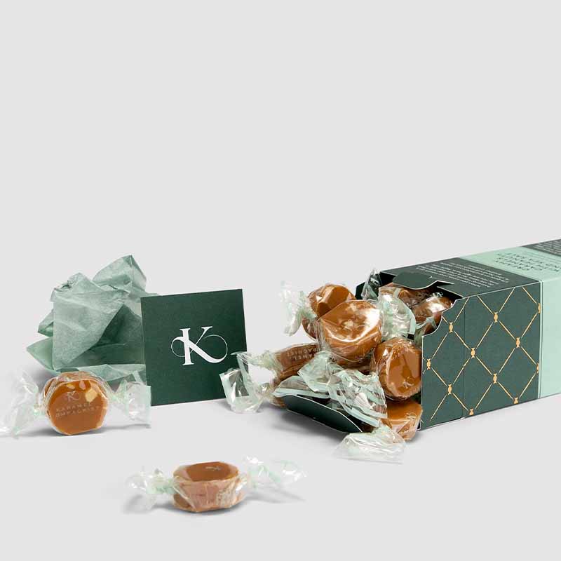 Karamel Kompagniet - Karameller med peanuts & sydesalt