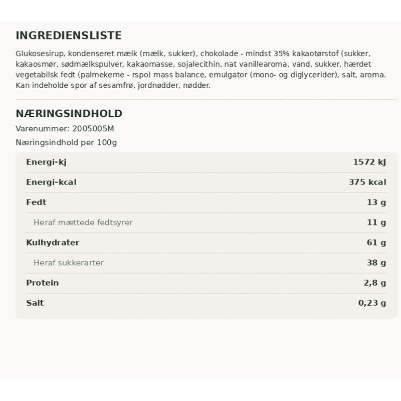 Karamel Kompagniet - Karmelbar med chokolade & pebermynte