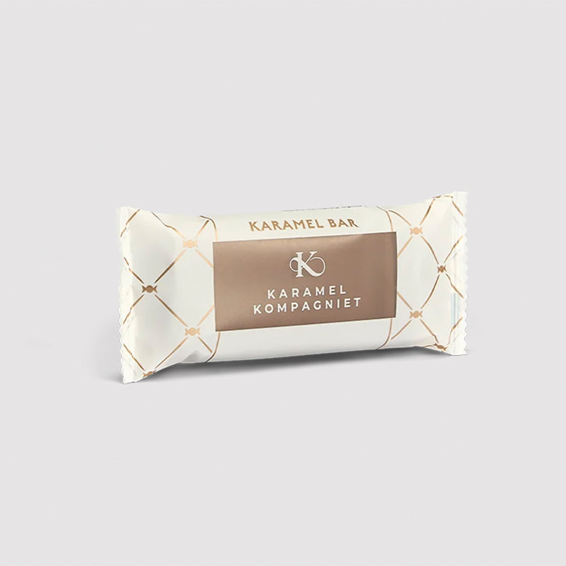 Karamel Kompagniet - Karmelbar med chokolade & pebermynte