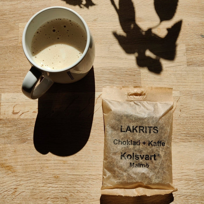Kolsvart Malmö Lakrits lakrids kaffe