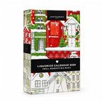 Lakritsfabriken Julekalender 2026 med 24 låger og 720 g glutenfri premiumlakrids i flot højformat