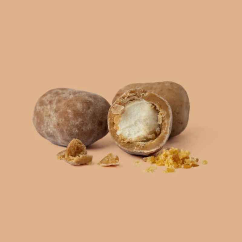 the mallows crispy mallows caramel dulce skumfidus marshmallows individuelt indpakket flowpack