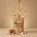 The Mallows Golden Caramel skumfiduser med dulce chokolade og karamel 90 g