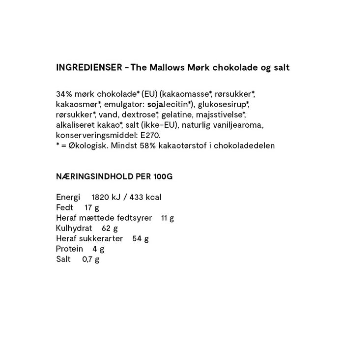 Mallows salt ingredienser