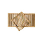 RISVIG - Bordskåner, 19x19cm.