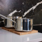 RISVIG - Bordskåner, 19x19cm.