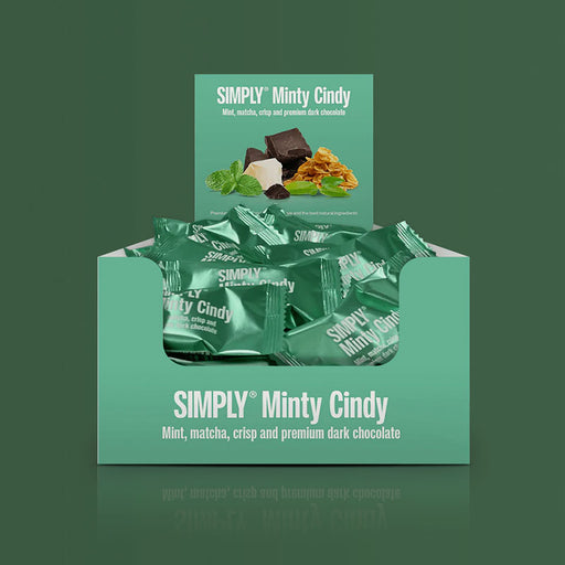 simply chocolate mindy cindy mint matcha mørk chokolade