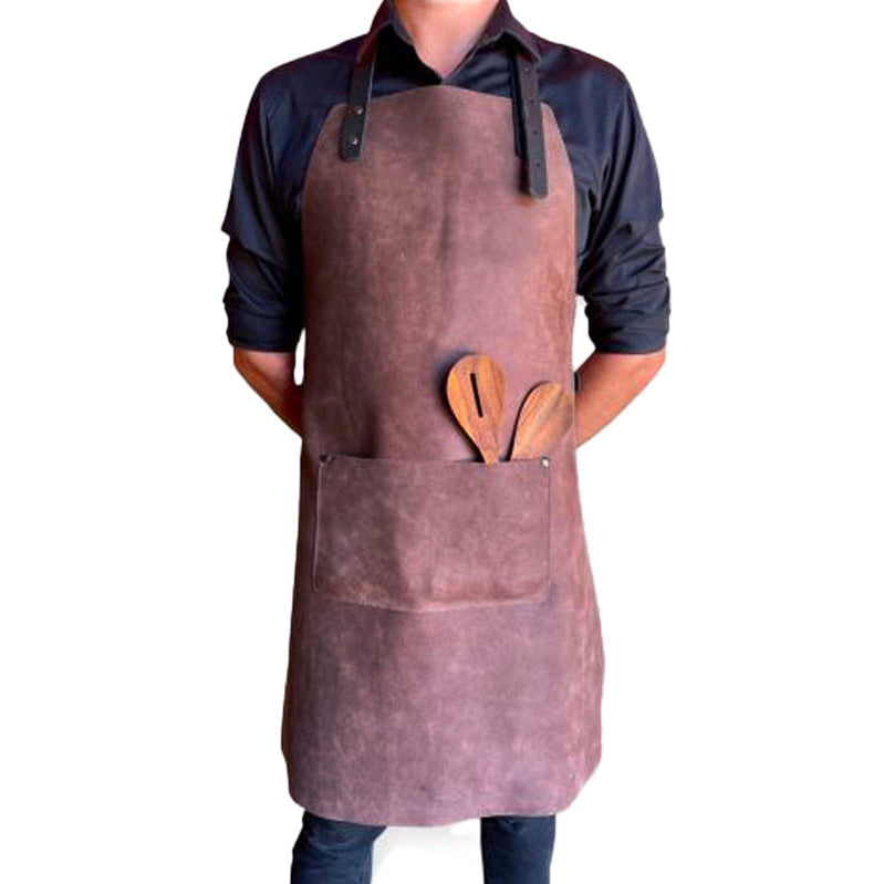 stuff design læderforklæde til mænd