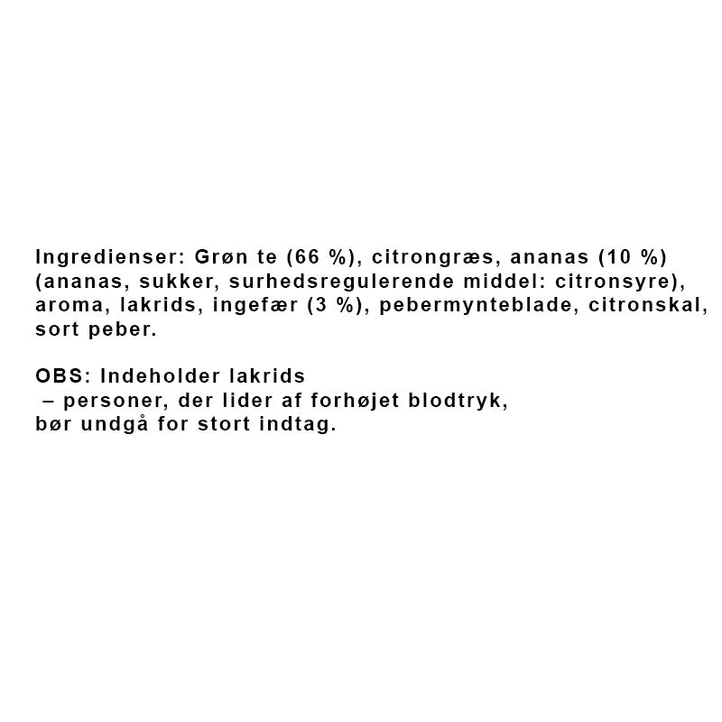 Teministeriet - Moomin Green Tea Pineapple