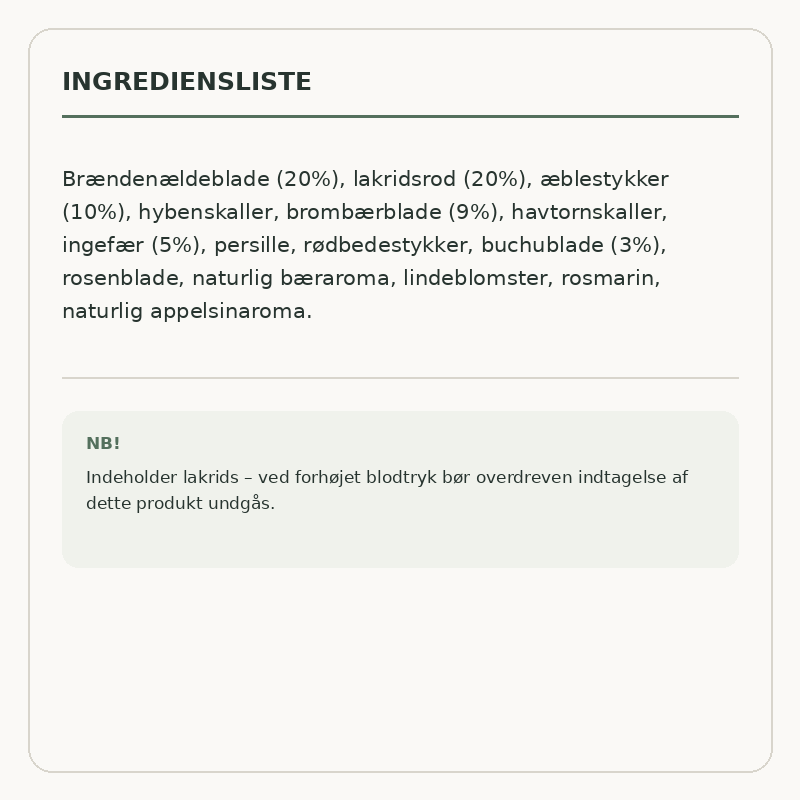 Teministeriet - Moomin Liquorice & Apple