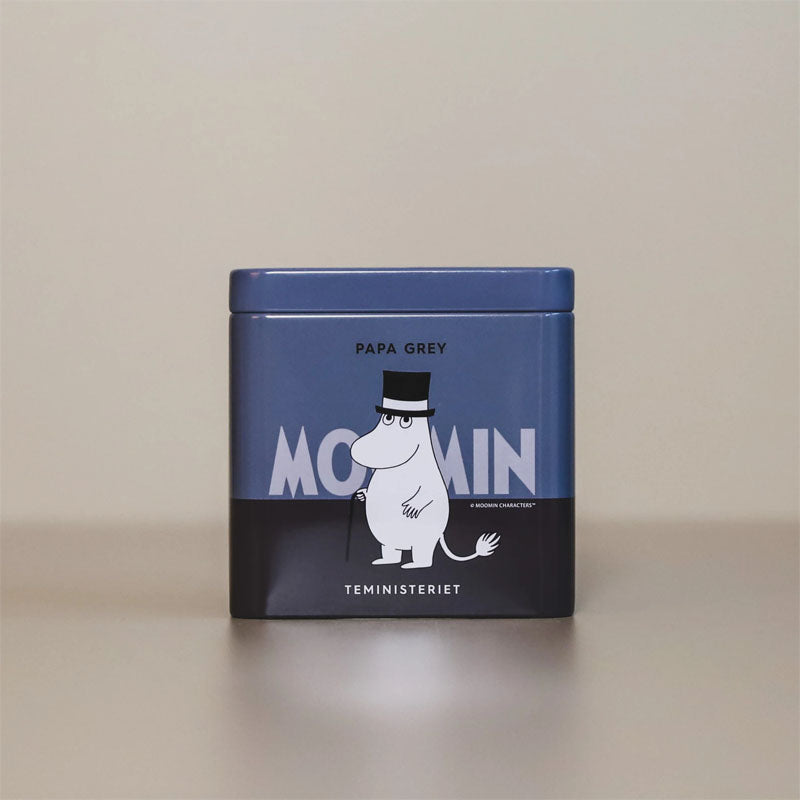 Teministeriet Moomin mumi papa grey bergamotte sort te the