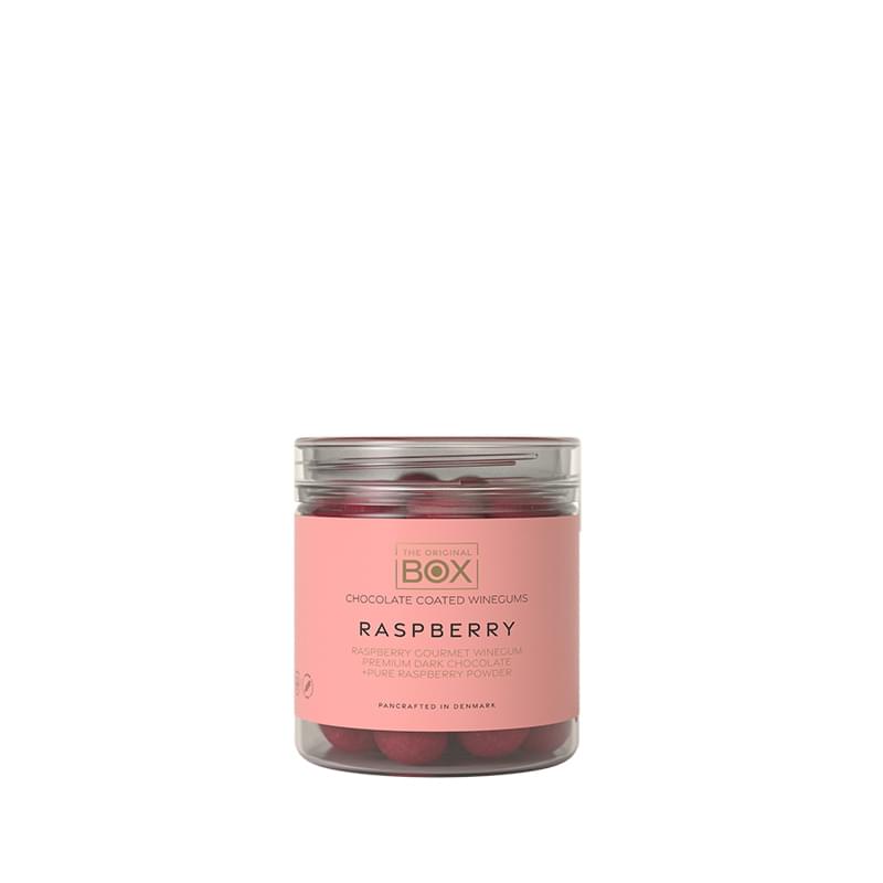 Cassidy Raspberry Box Box The Original Raspberry - Small - Hindbærvingummi & Chokolade – Kun ...