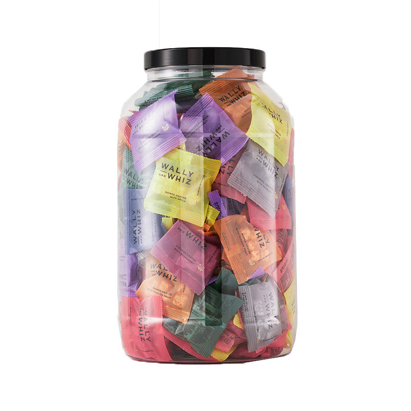 wally whiz flowpack jar 125 stk individuelt indpakket vingummi køb