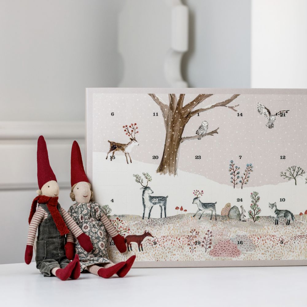 Maileg xocolatl julekalender 2025 chokolade kalender jul