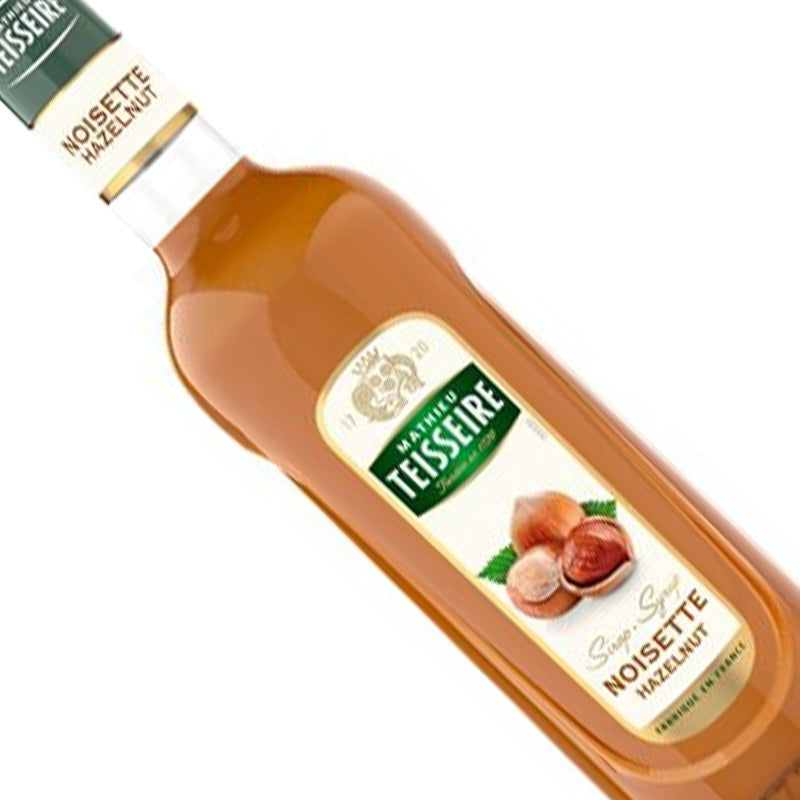 Mathieu Teisseire - Hasselnød sirup, Sukkerfri 250 ml.