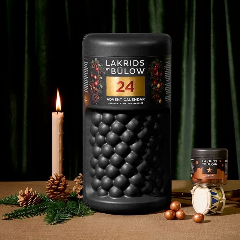 Lakrids by Bülow 24 advent calendar julekalender familie rund deling 2025 dele