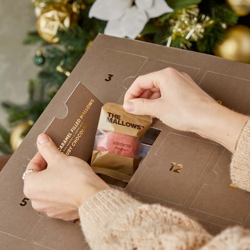the mallows caramel filled mallows skumfidus julekalender 2025