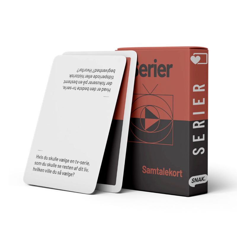 SNAK samtalekort serier tv serie 