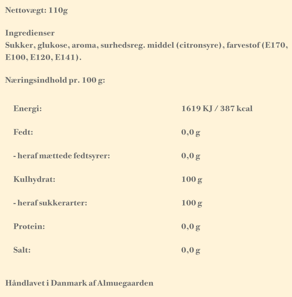 Almuegaarden - Julebolcher