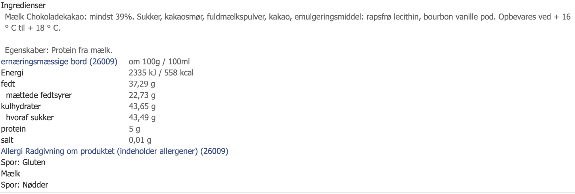 Cluizel - Chokoladesardiner i net