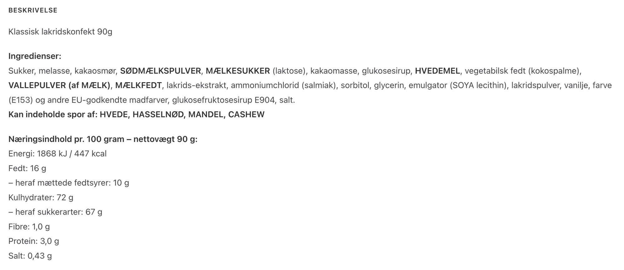 Spice by Spice - Lakridskonfekt