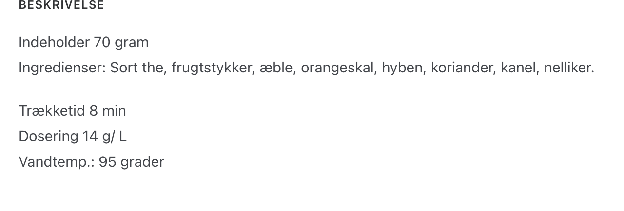 Spice by Spice - Te, Glædelig jul