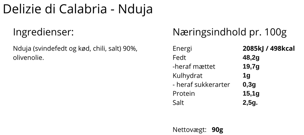 Delizie di Calabria - 'Nduja