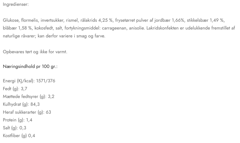 Hattesens Konfektfabrik - Citrus - Gul Æske.