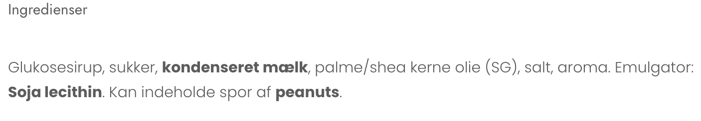 Karamelleriet - Flødekarameller, stor