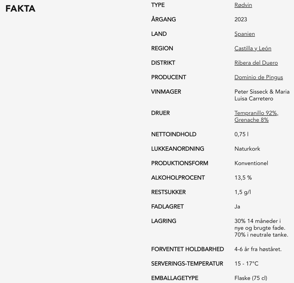 Peter Sisseck - PSI Rødvin 2023