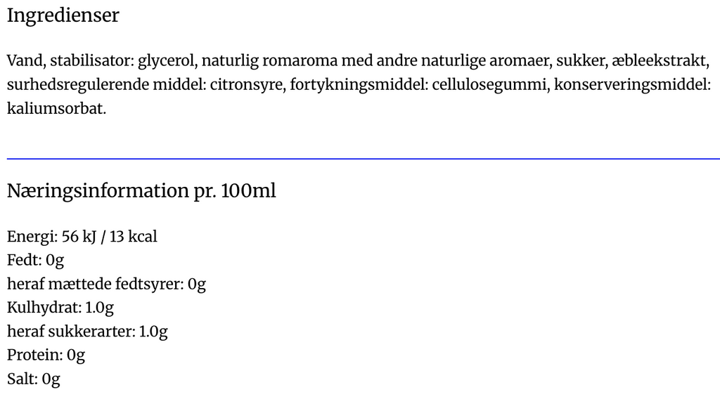 ISH - Rom, alkoholfri