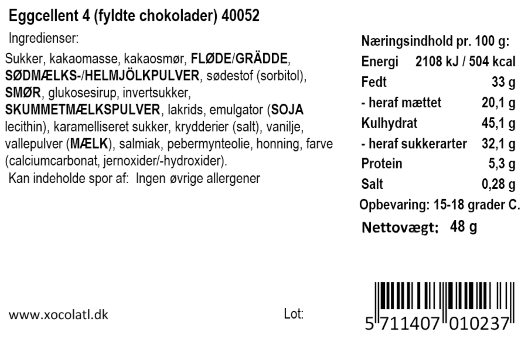 Xocolatl - Eggcellent 4