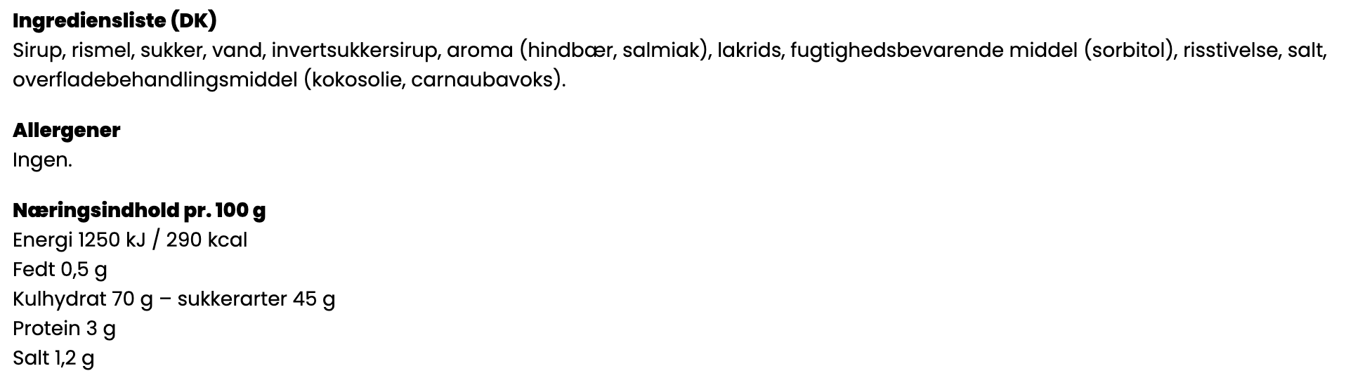 Lakritsfabriken - Salty