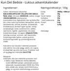 Kun Det Bedste - Luksus adventskalender