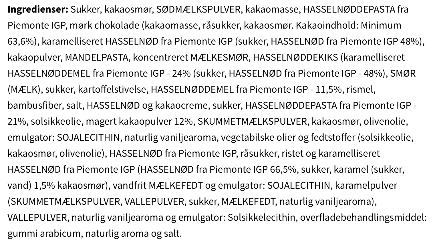 Venchi - Prestige julekalender