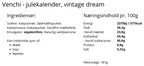 Venchi - Julekalender, vintage dream