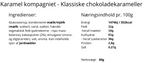 Karamel Kompagniet - Klassiske chokoladekarameller, TINY